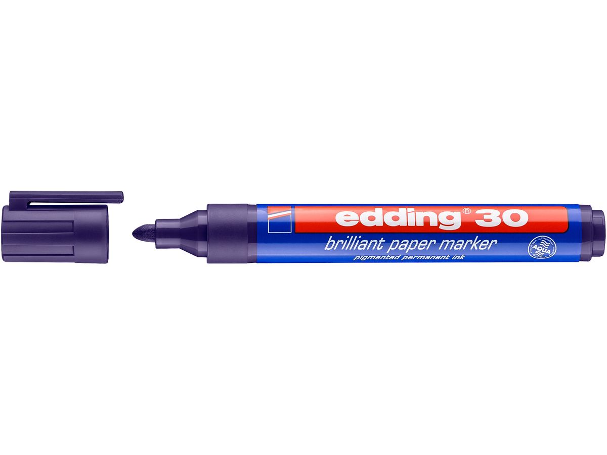 EDDING Permanent Marker 30 1,5-3mm 30-8 violett (4004764064540)