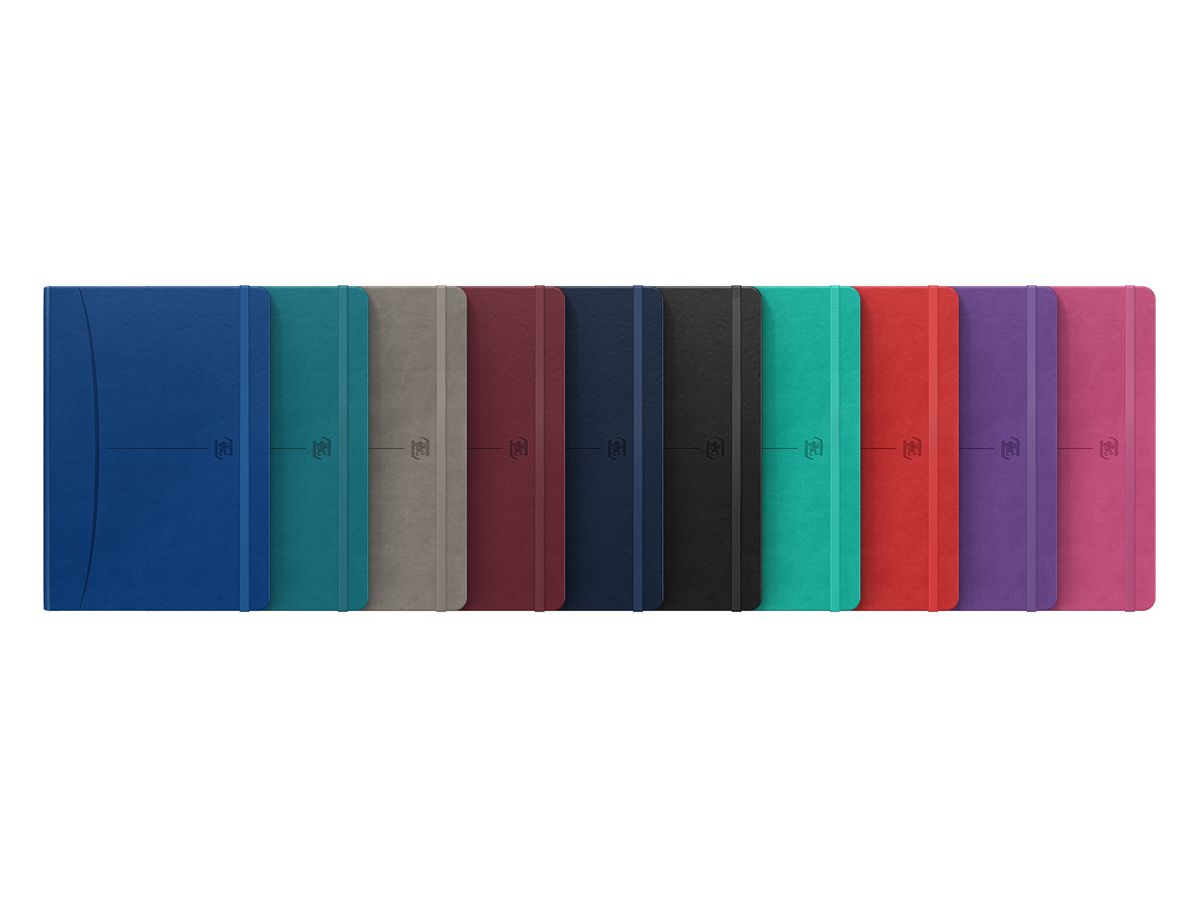 OXFORD Signature Notizbuch 400154868 A5, kariert 80 Blatt, ass. (3020120179803)