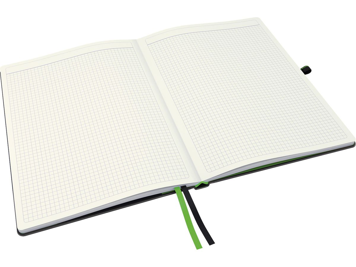 LEITZ Carnet Complete A4 44710095 quadrillé noir (4002432100866)