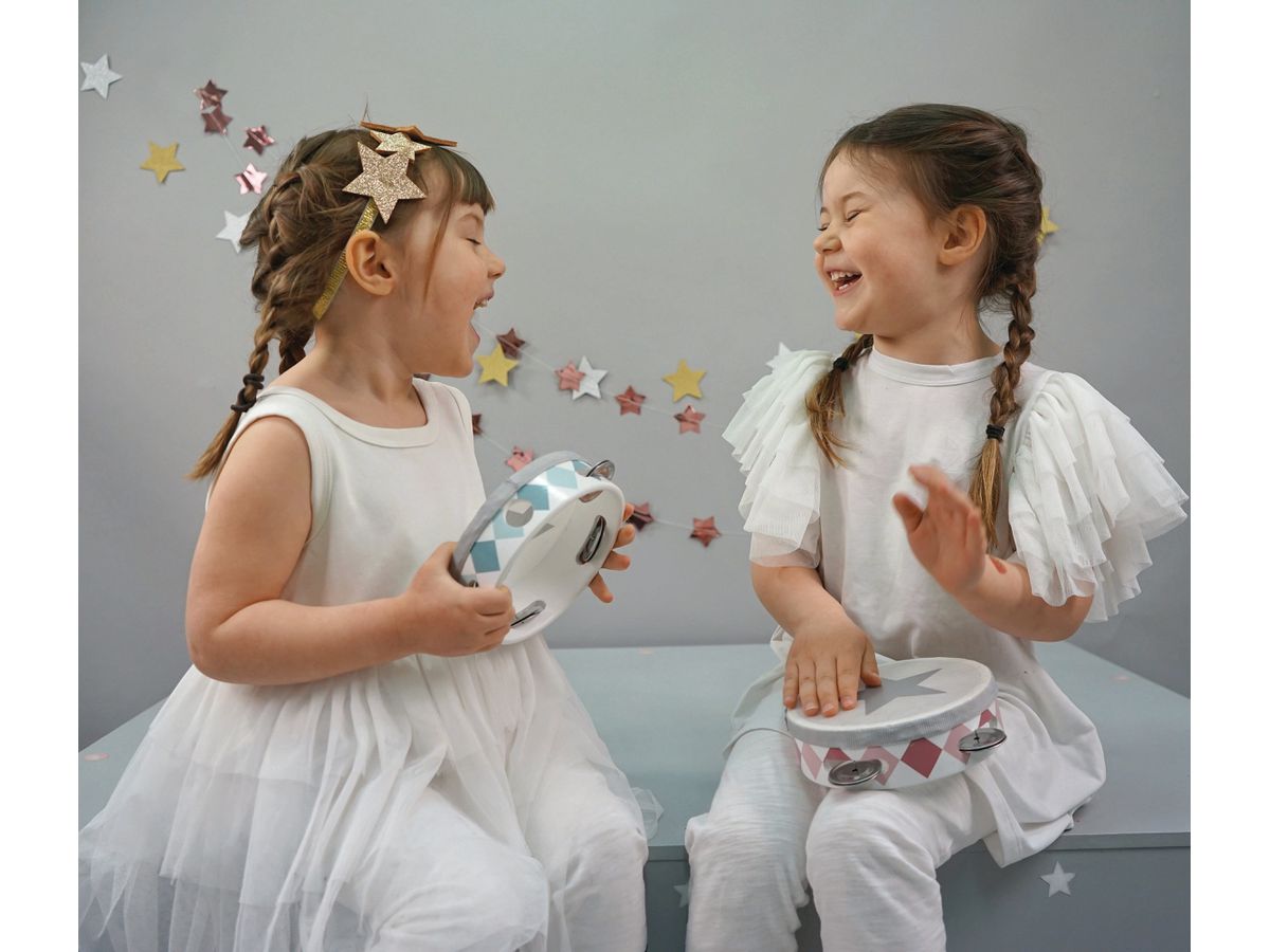 JABADABADO Tambourine drum M14096 pink (7332599140960)