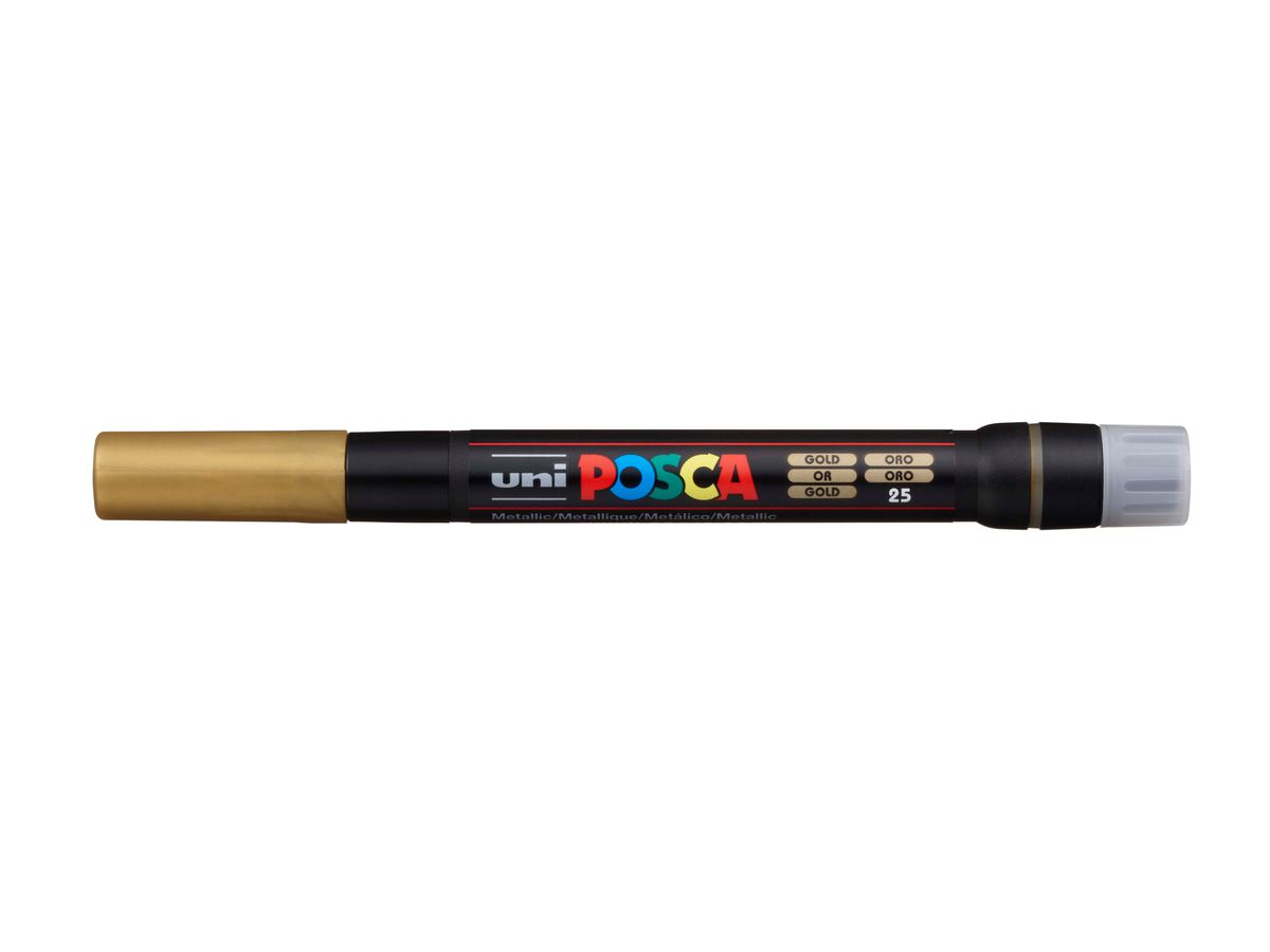 POSCA Feutre-pinceau 1-10mm PCF-350 GOLD or (4902778665831)