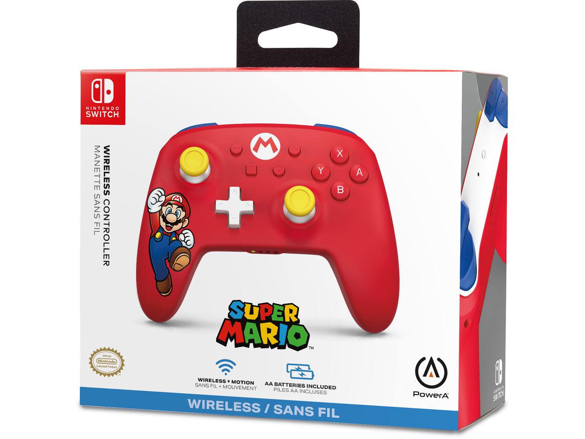 POWER A Wireless Controller NSGP0309-01 NSW, Mario Joy (0617885095511)