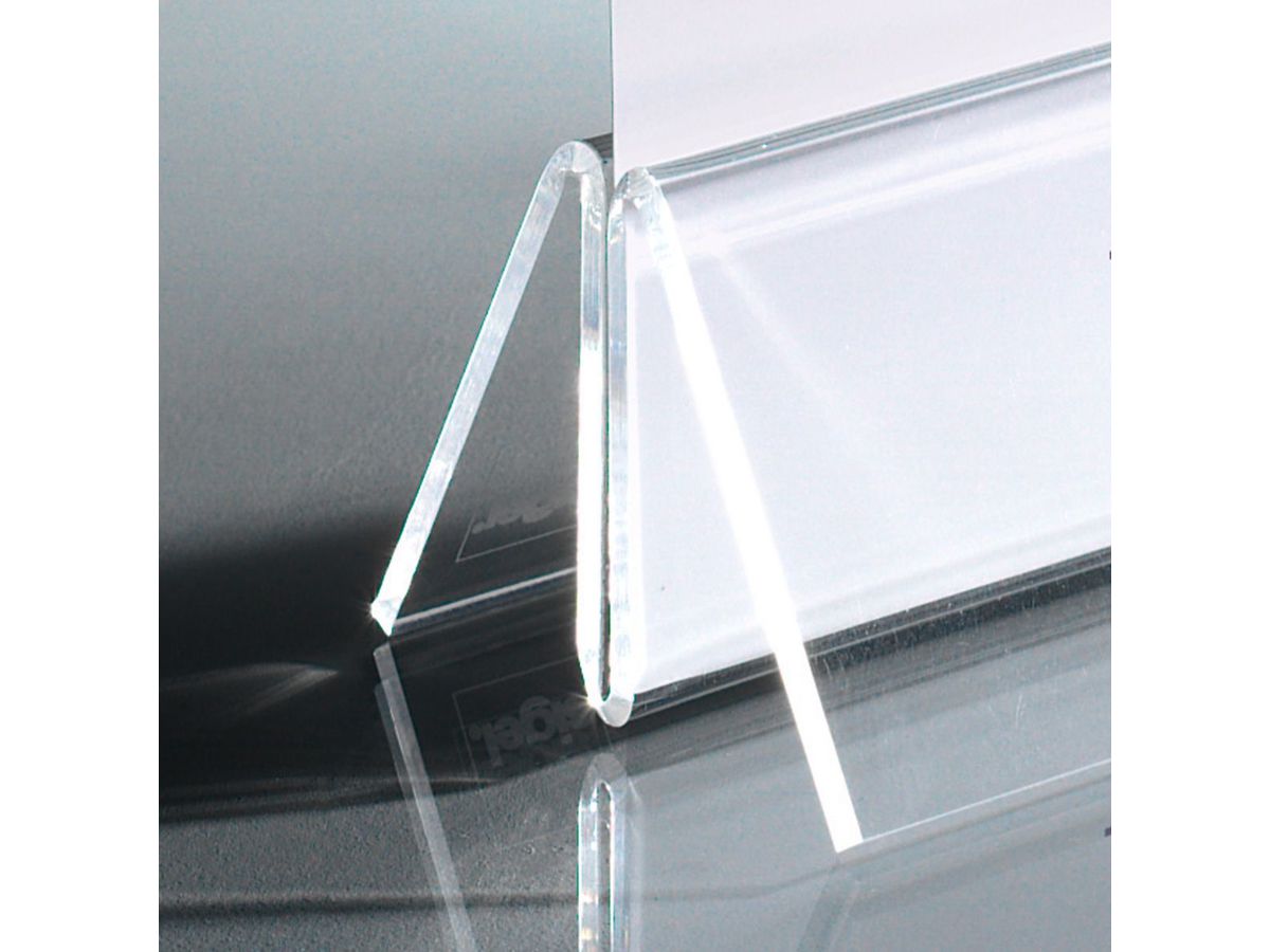 SIGEL Kartenhalter Acryl TA150 100x50mm 2 Stück (4004360966446)