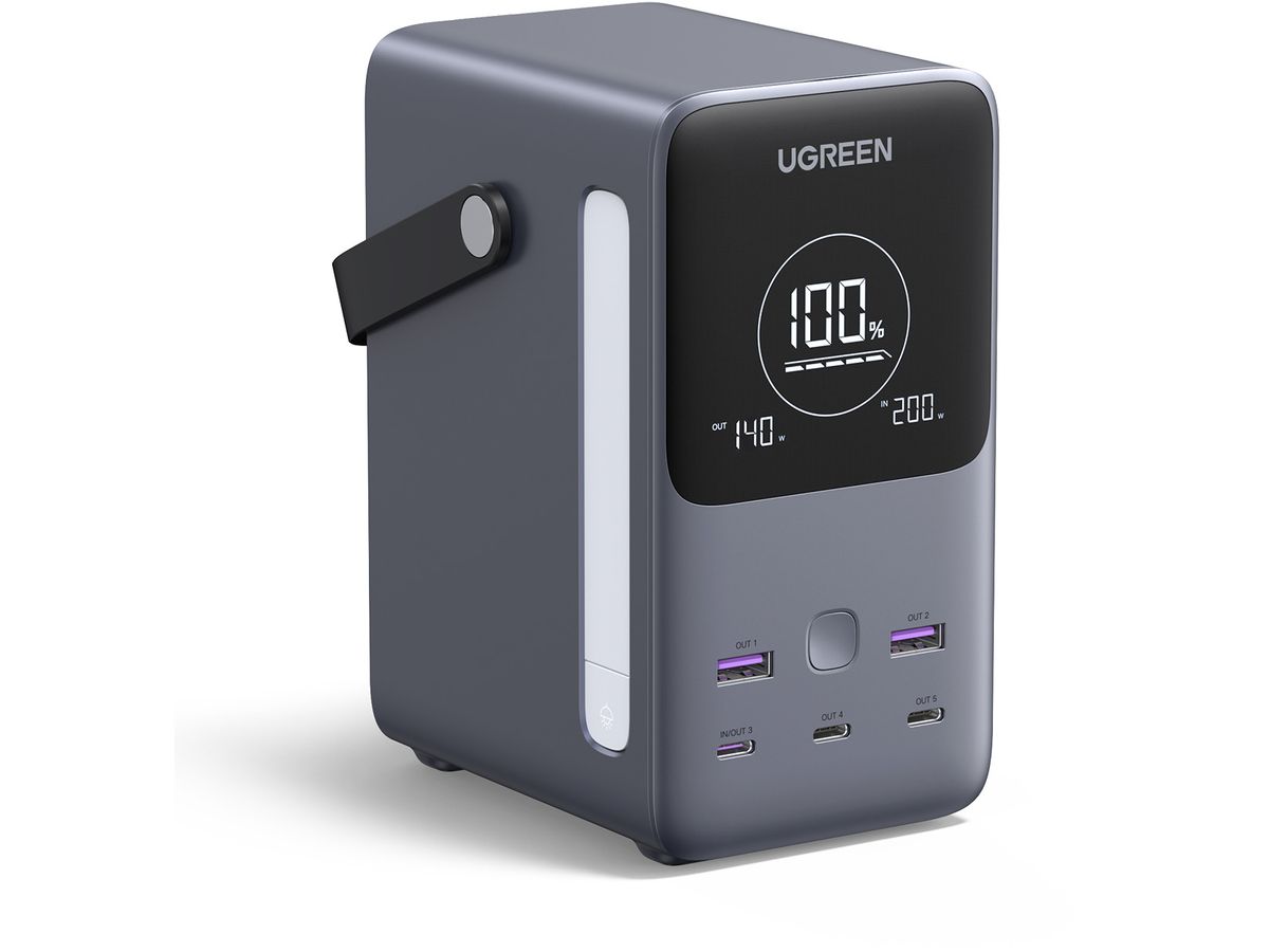 UGREEN Nexode Power Bank 48000 mAh 25286 300W, PD 3.1, Fast Charging (6941876222865)