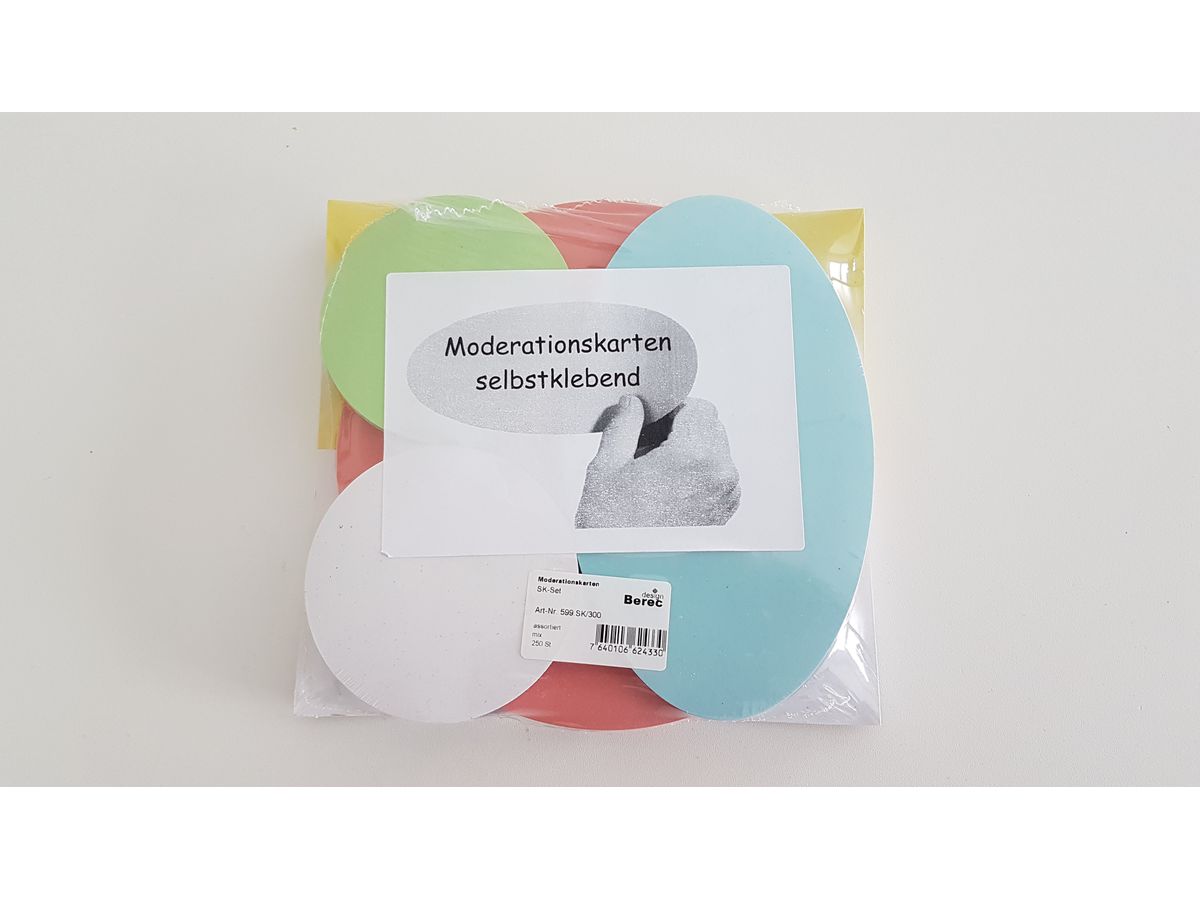 BEREC Carte, 6 colori ass. 599.SK300 carte ass. 300 pezzi (7640106624330)