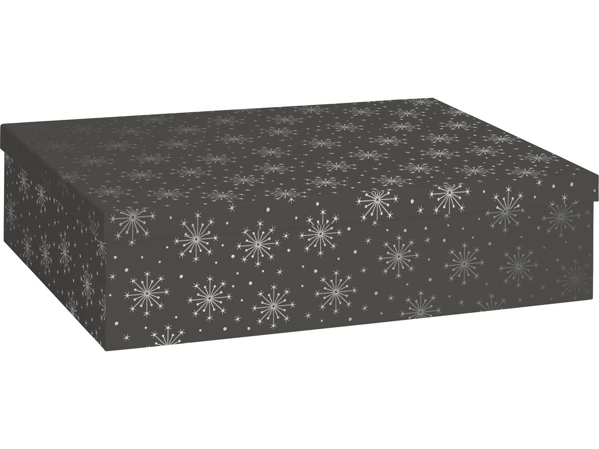 STEWO Boîte cadeau Nieve 2551539298 gris foncé 33x48x12cm (7630050875421)