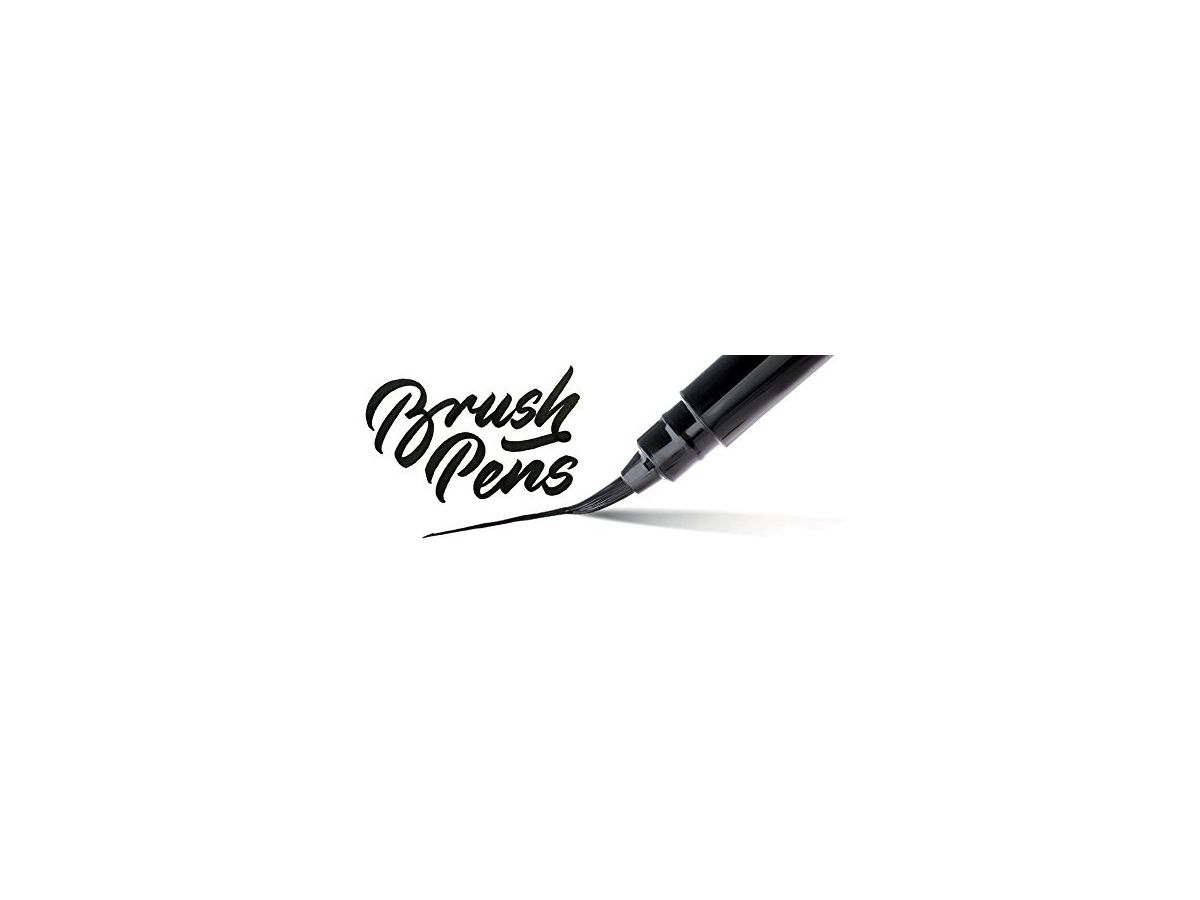 PENTEL Pocket Brush Pen GFKP3-NO gris (0884851034205)