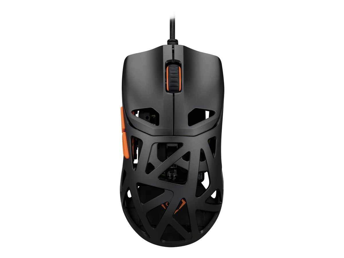 DELTACO Ultra-Lightweight Gam.Mouse GAM-187 Black, DM360, 12400 DPI (7333048070265)