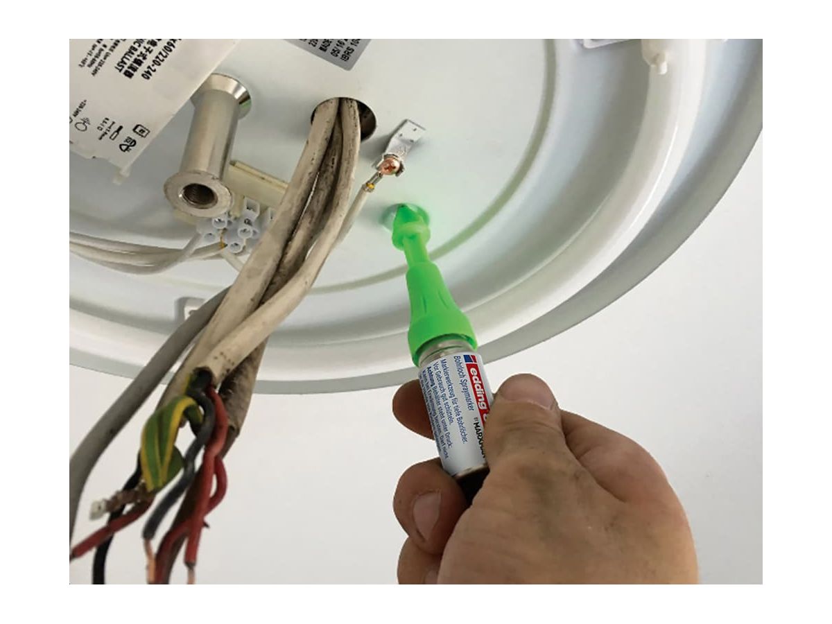 EDDING Spraymarker per fori 8870 004872 verde neon, non-permanent (4057305060754)