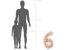 PARTYDECO Folienballon Ziffer 7 72cm FB230P-7-013 beige (5904555035225)