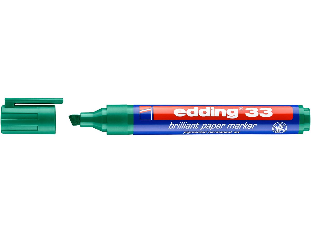 EDDING Permanent Marker 33 33-4 verde (4004764304882)