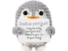 I AM CREATIVE Positive Penguin 10cm 219093 grau (7611983252305)