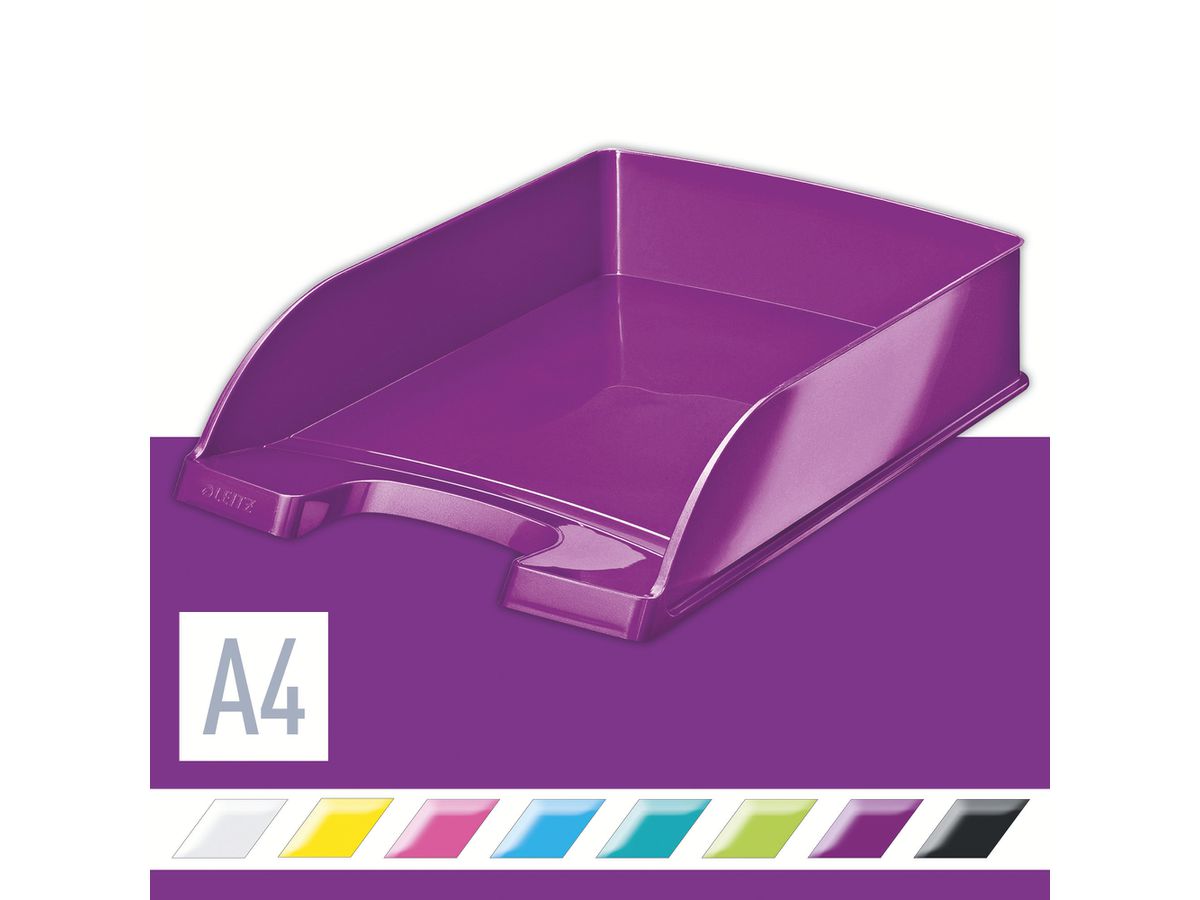 LEITZ Vaschette portadoc. WOW A4 52263062 viola (4002432104369)