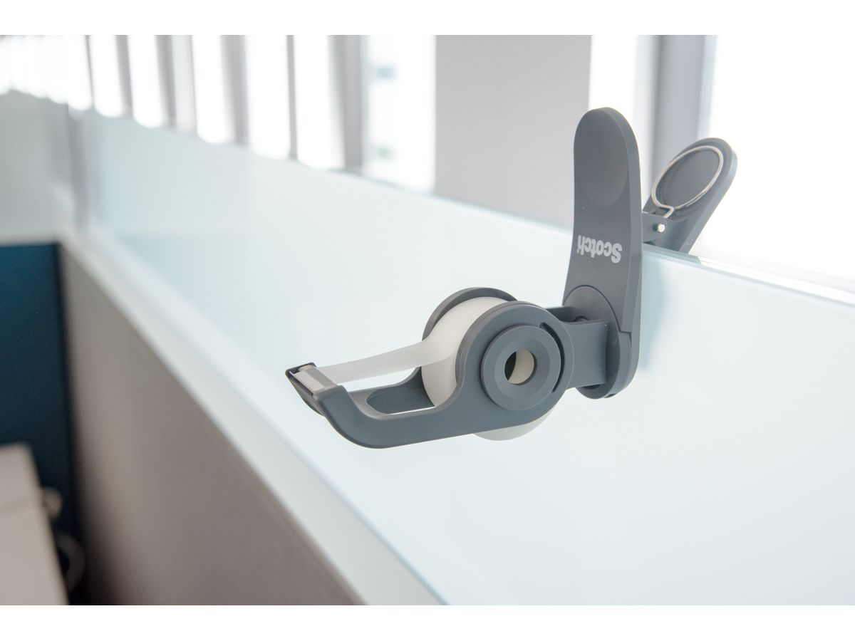 SCOTCH Dispenser Clip&Twist grigio C19-CLIP-CG 1 roto. Magic Tape 19mmx8.89m (4054596714953)