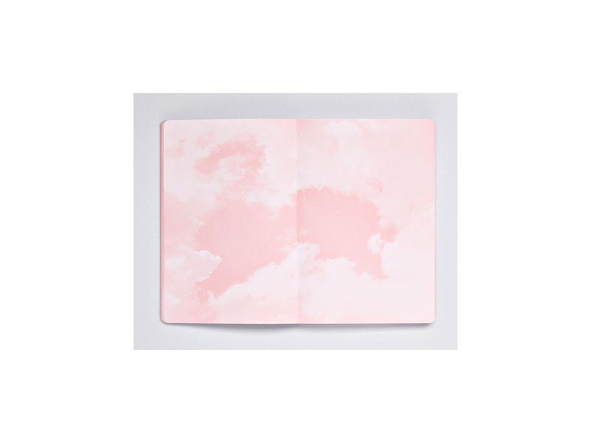 NUUNA Notizbuch Inspiration A5 53559 Cloud Rosé,blanko,176 S. (4260358553559)