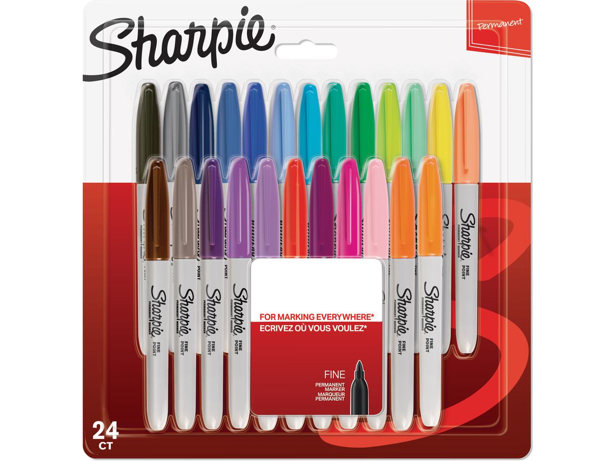 SHARPIE Permanent Marker 2065405 24 Stück (3026980654054)
