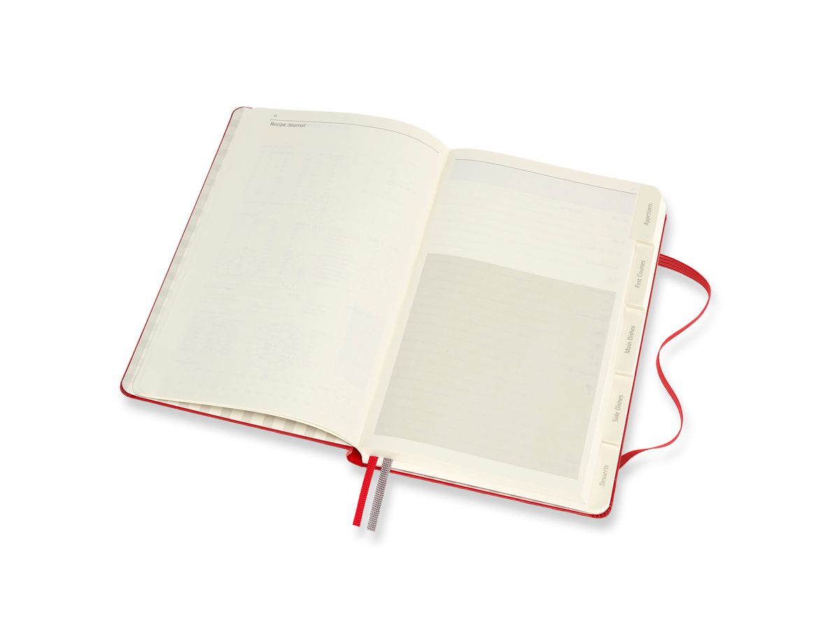 MOLESKINE Taccuino 21,4x13,2cm 620213 scharlachrot, 400 pagine (8058647620213)