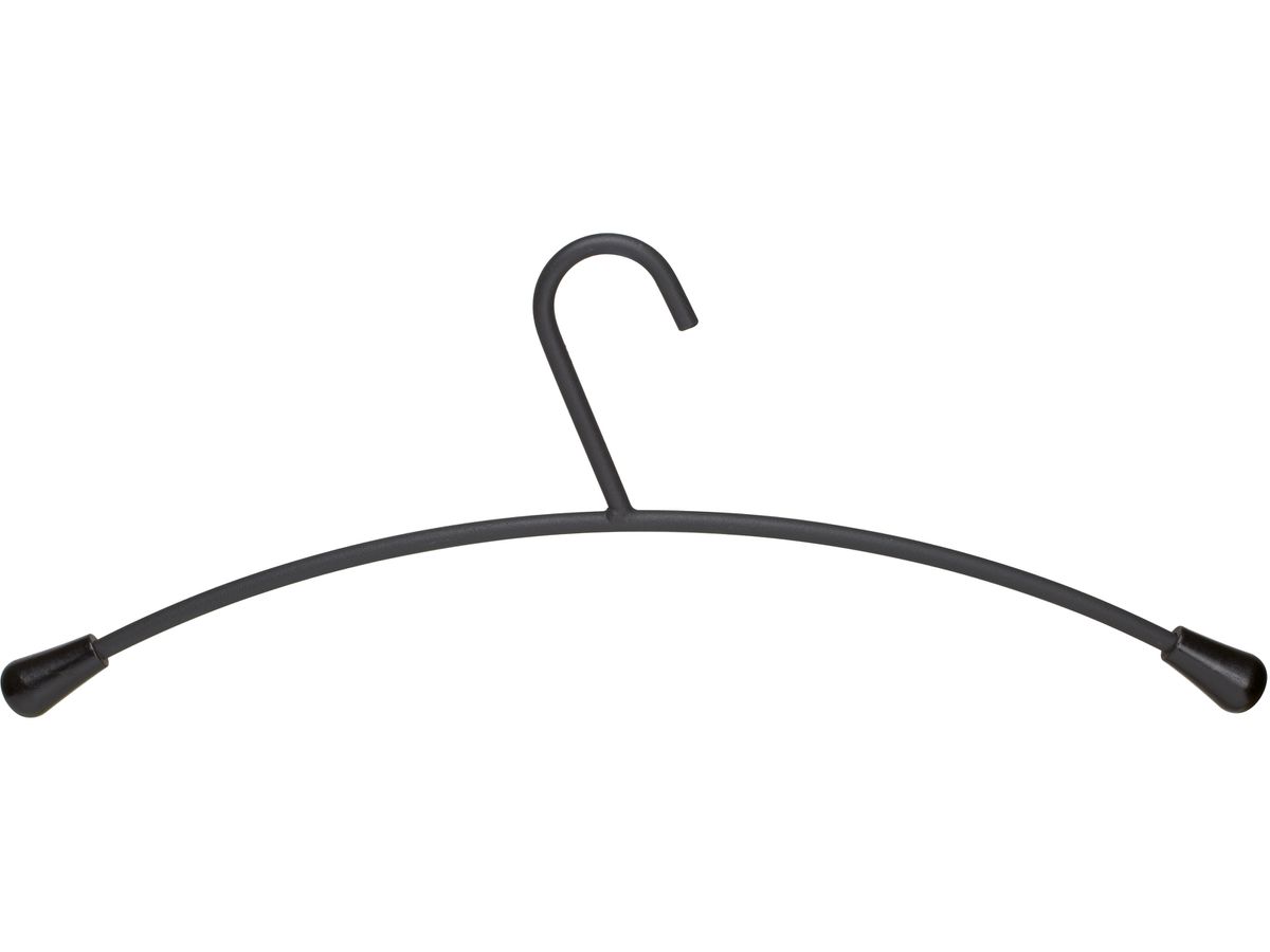 MAUL Cintre métal 24.50 noir 5 pcs. (4002390075091)