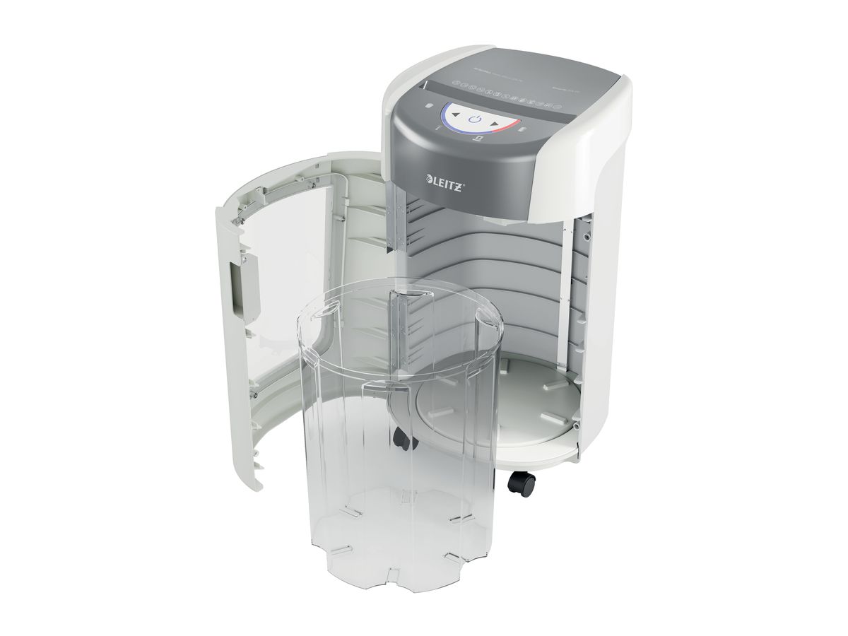 LEITZ Distruggidocumenti OptiMax 8358-20-00 Home Office 225, P5, 15lt (4002432142439)