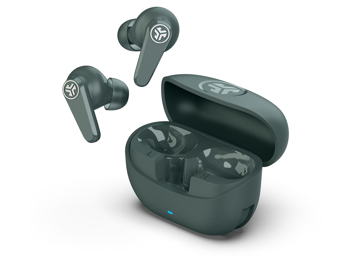 JLAB Go Pods ANC Earbuds IEUEBGOPODSRSGE124 True Wireless, Sage (0810119073044)