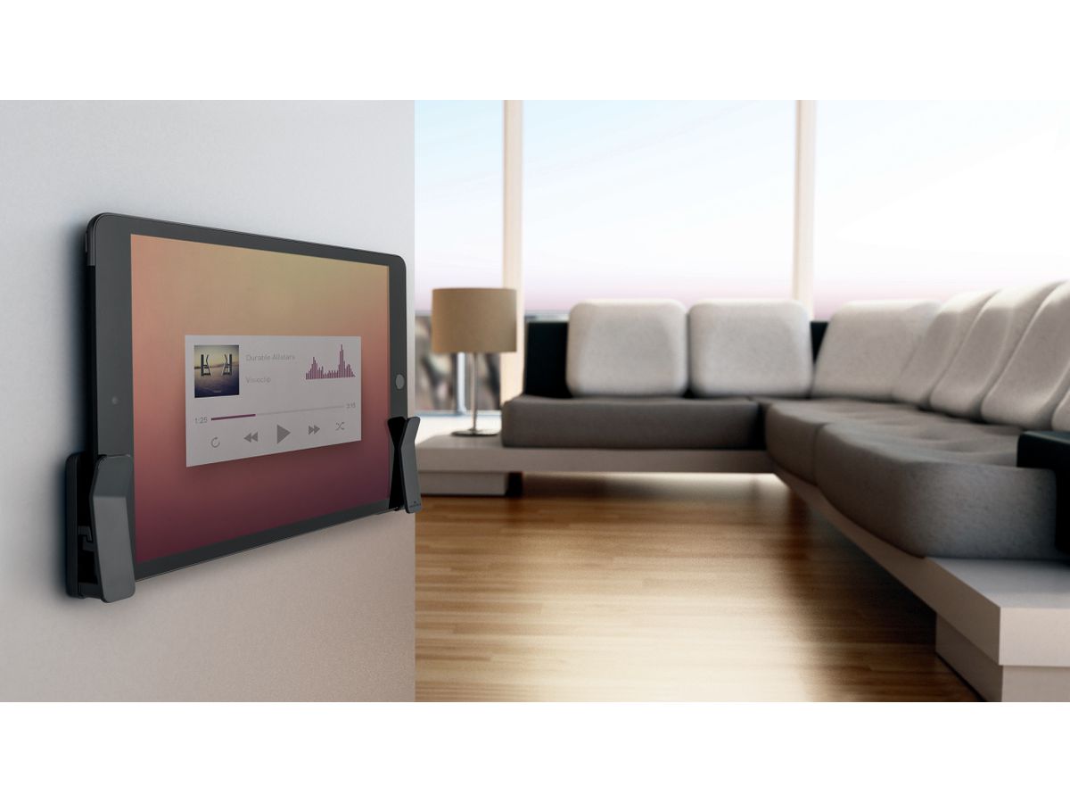 DURABLE Tablet Wandhalterung 893958 VISIOCLIP anthrazit (4005546732169)