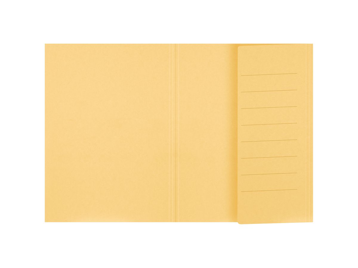 BIELLA Cartelline per archivio A4 25040120U giallo 240g/m2 50 pezzi (7611365216734)