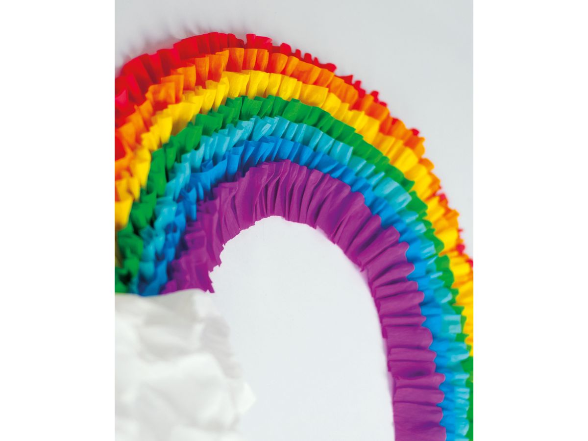 I AM CREATIVE Papier crêpe 50x200cm 4071 assorti 10 pcs. (7611983215911)