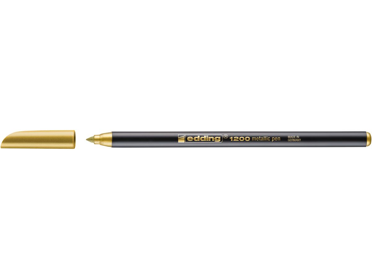 EDDING Metallic Color Pen 1200 1-3mm 1200-53 oro (4004764926145)