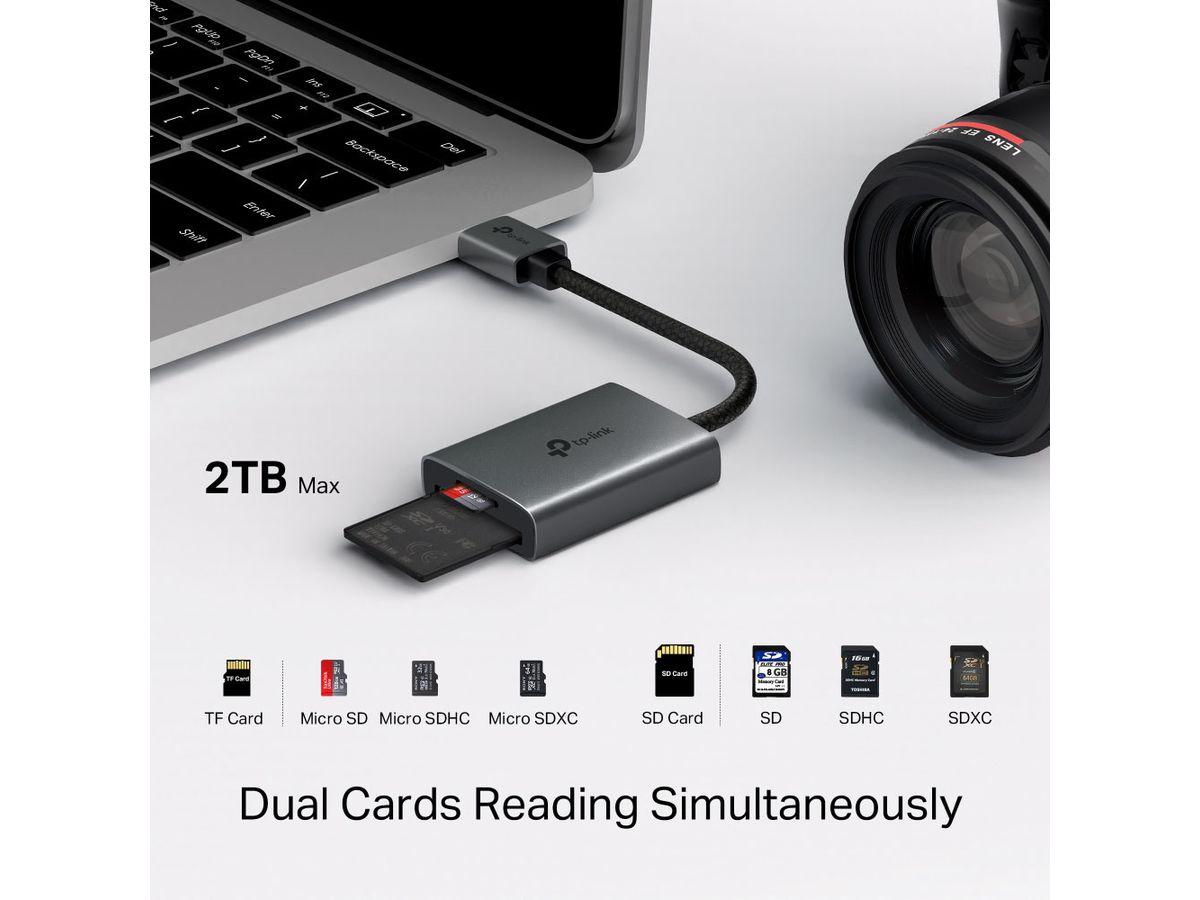 TP-LINK USB-C to SD/TF 3.0 Adapter UA430C (1210002602242)