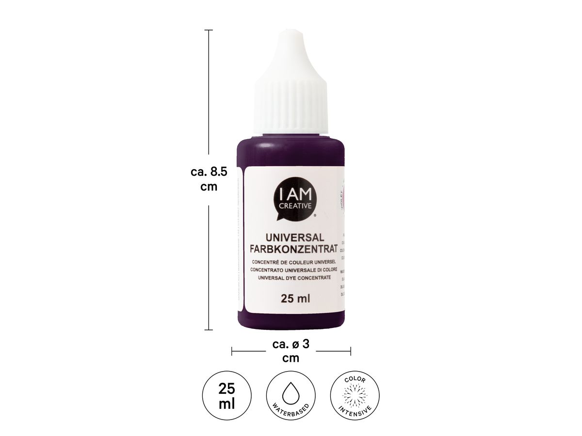 I AM CREATIVE Concentré de couleur 25ml 2002.5 violet (7611983250806)