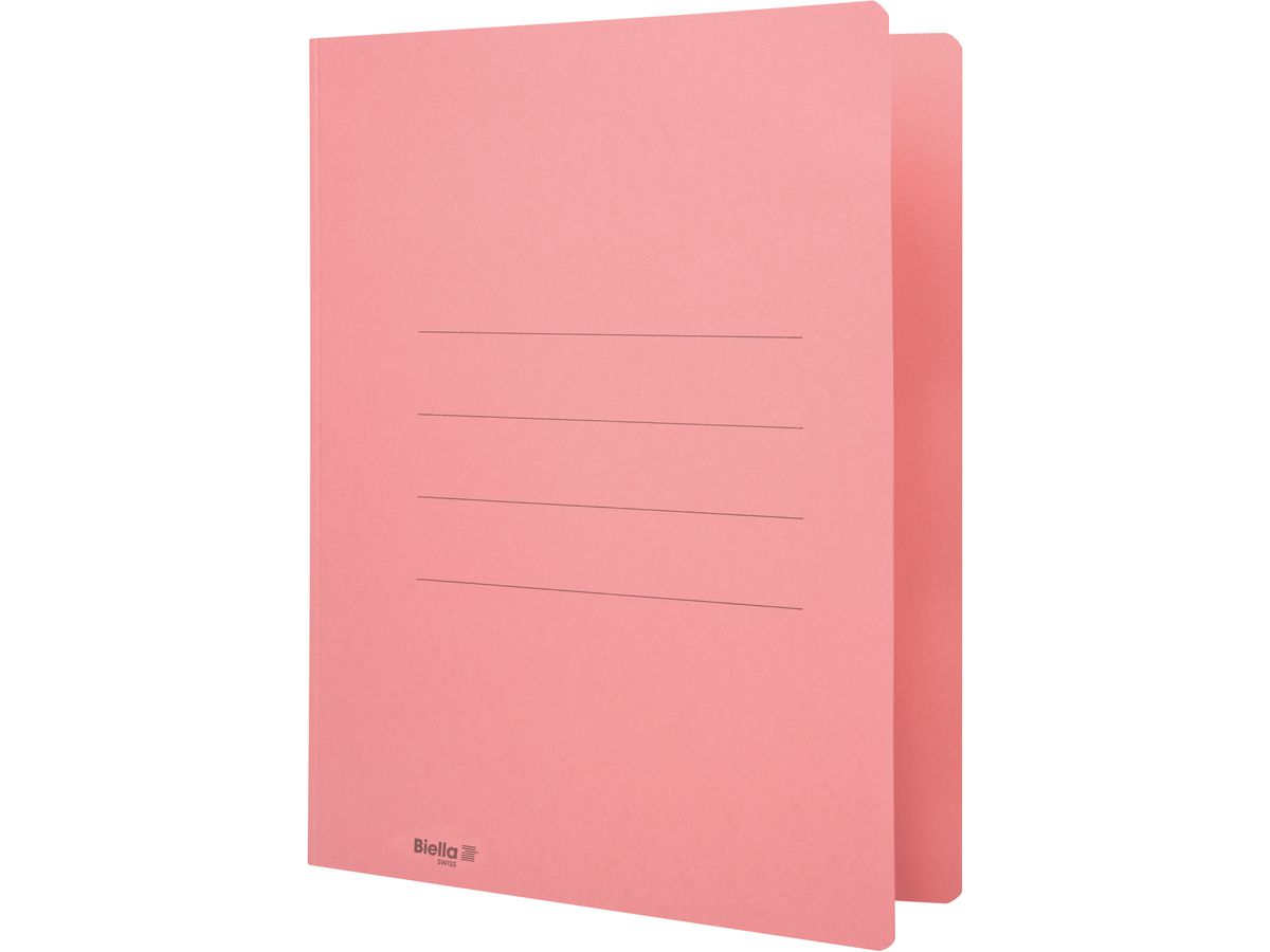 BIELLA Einlagemappe A4 25040045U rosso 240g/m2 (7611365216666)