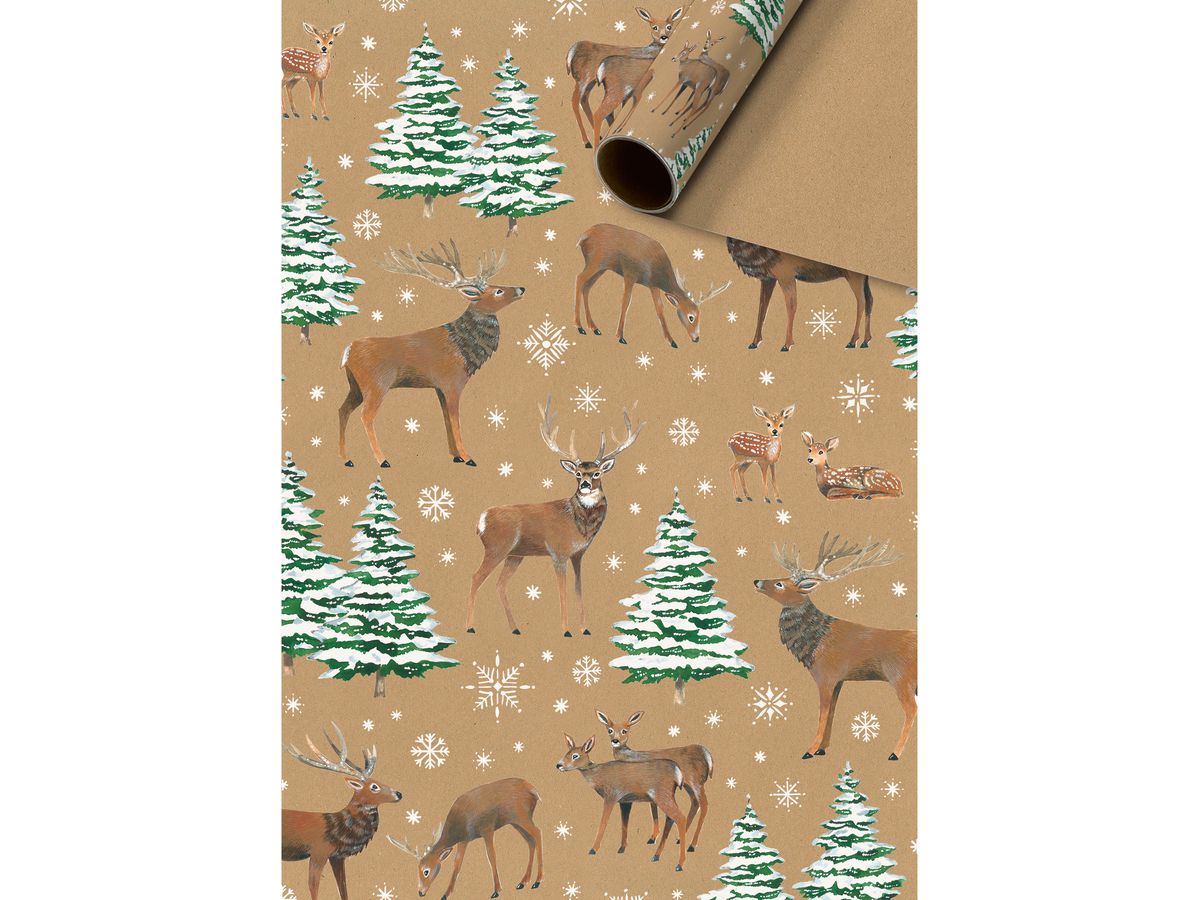 STEWO Geschenkpapier Cassian 2528512160 weiss 70x200cm (7630050891049)