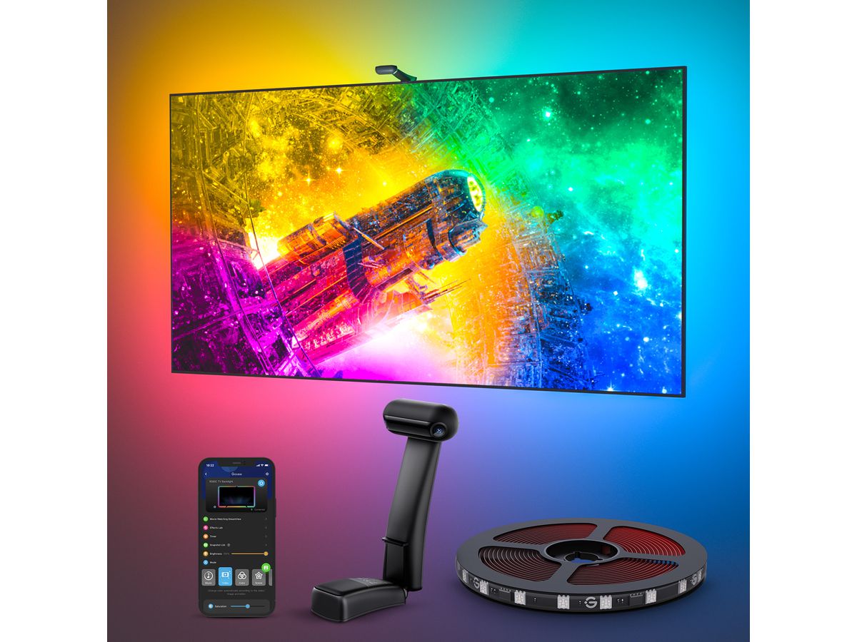 GOVEE Envisual TV Light T2 H605C311 Dual Camera, 55-65 TV (6974316992684)