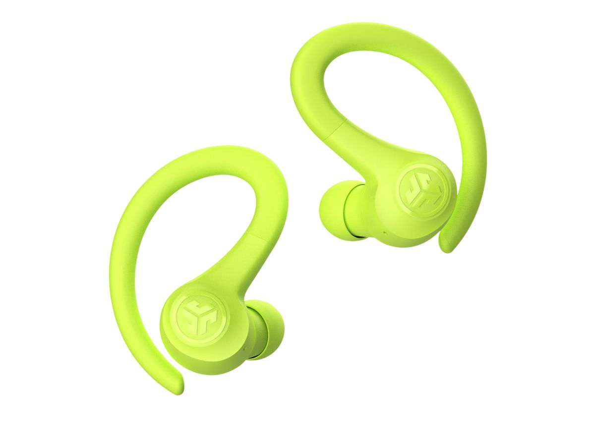 JLAB Go Sport+ Earbuds IEUEBGAIRSPRTRYEL124 True Wireless, Neon Yellow (0812887019736)