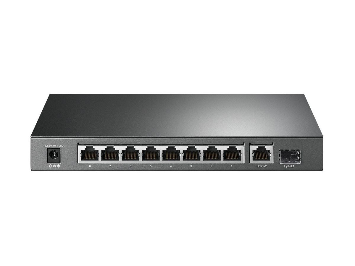 TP-LINK 10Port Gigabit Desktop Switch TL-SG1210PP with 6-Port PoE+ (4895252500349)
