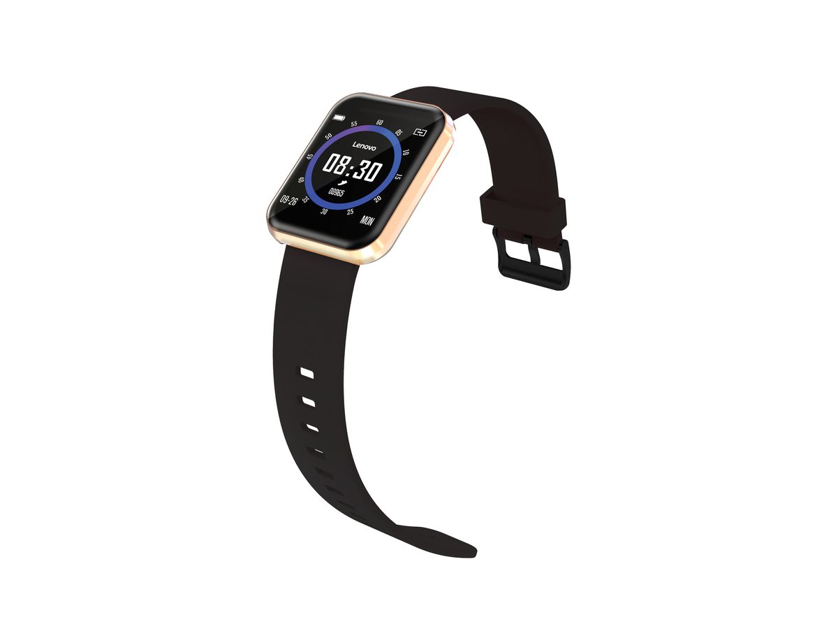 LENOVO Smartwatch E1 Pro black/gold E1 PRO-BKGD (6941192215565)