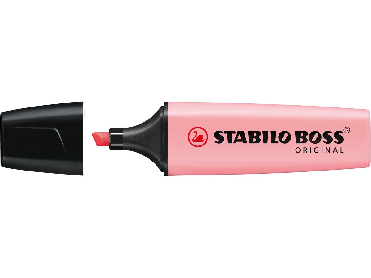 STABILO Textmarker BOSS Pastell 70/129 rosa (4006381492294)