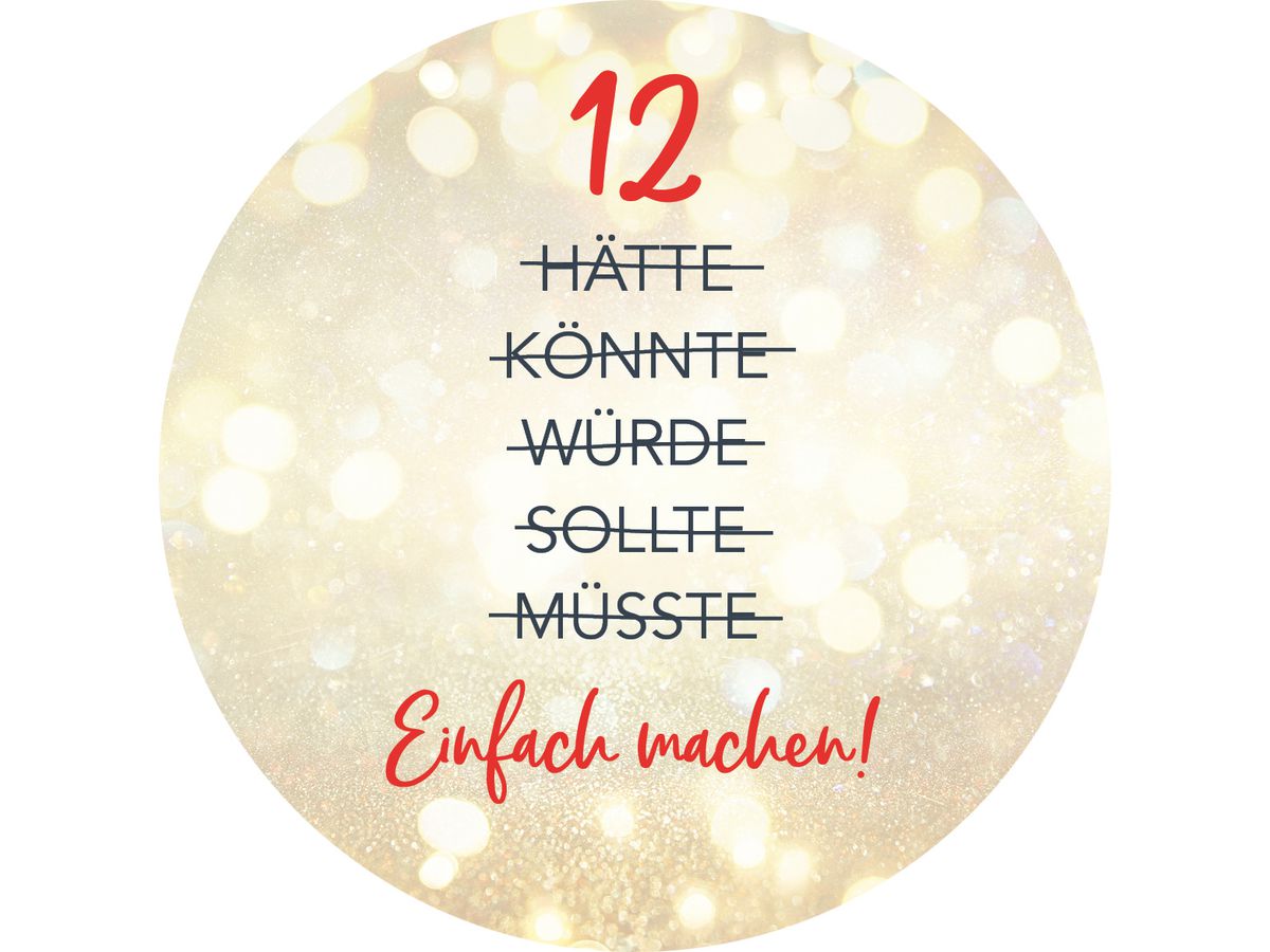 ARS EDITION Adventskalender in der Dose 134930 Fit im Advent (9783845849300)