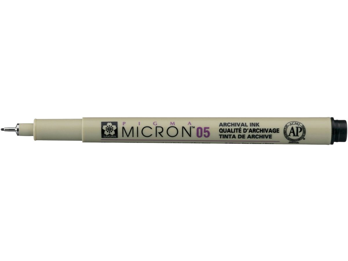 SAKURA Fineliner Pigma Micron 0,45mm XSDK0549 nero (0084511306448)