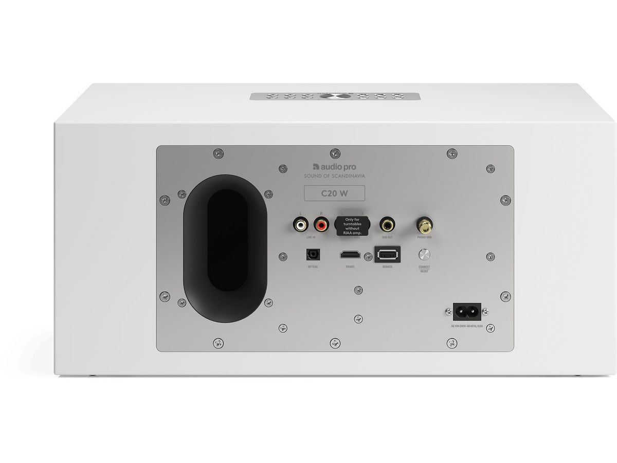 AUDIO PRO C20 W 15391 Multiroom-Speaker, White (7330117153911)