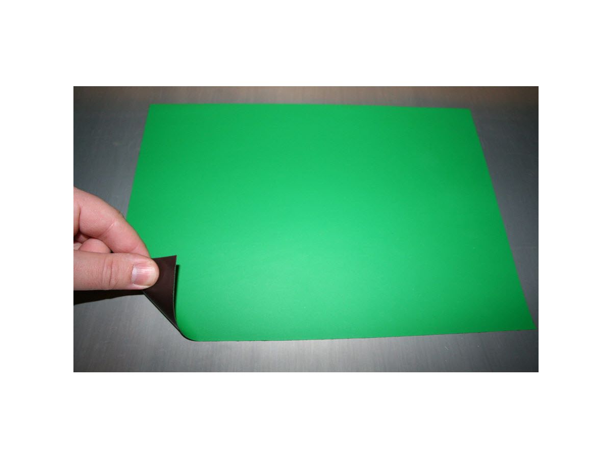 MAGNETOPLAN Magnetpapier A4 1266005 grün (4013695008219)