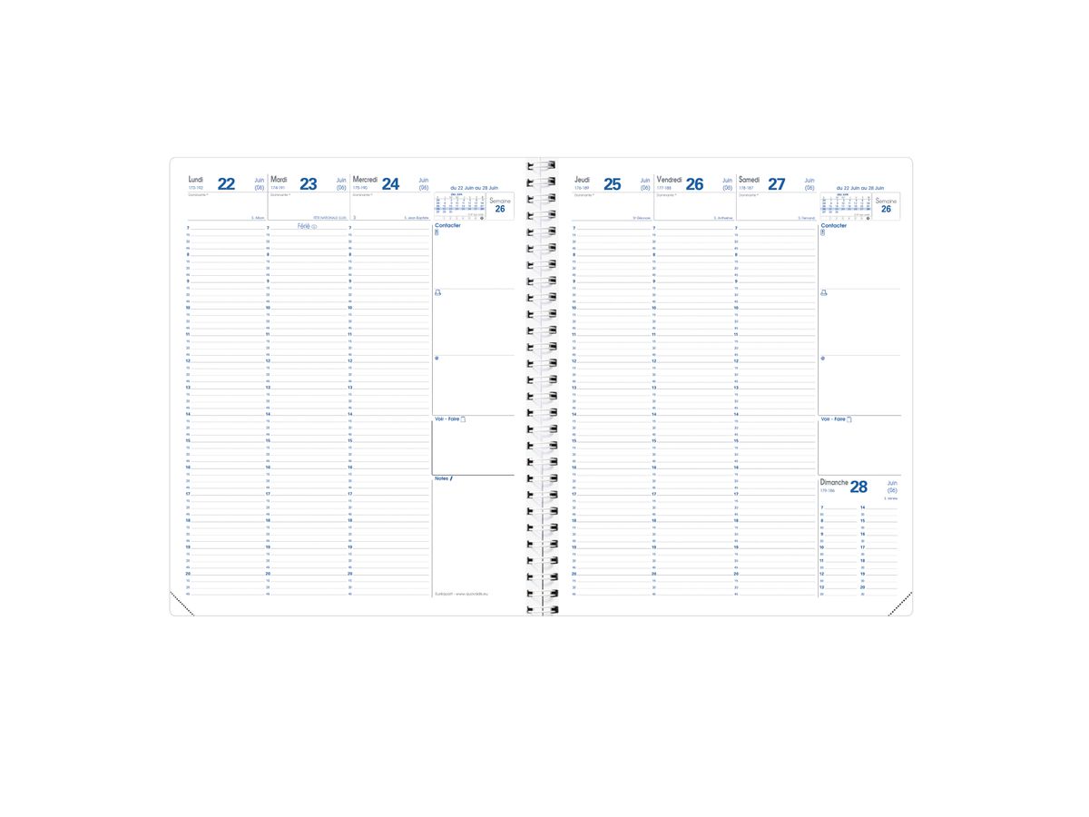 QUO-VADIS Recharge Eurequart 2026 026004Q 1S/2P Impala FR 24x30cm (3371010125821)