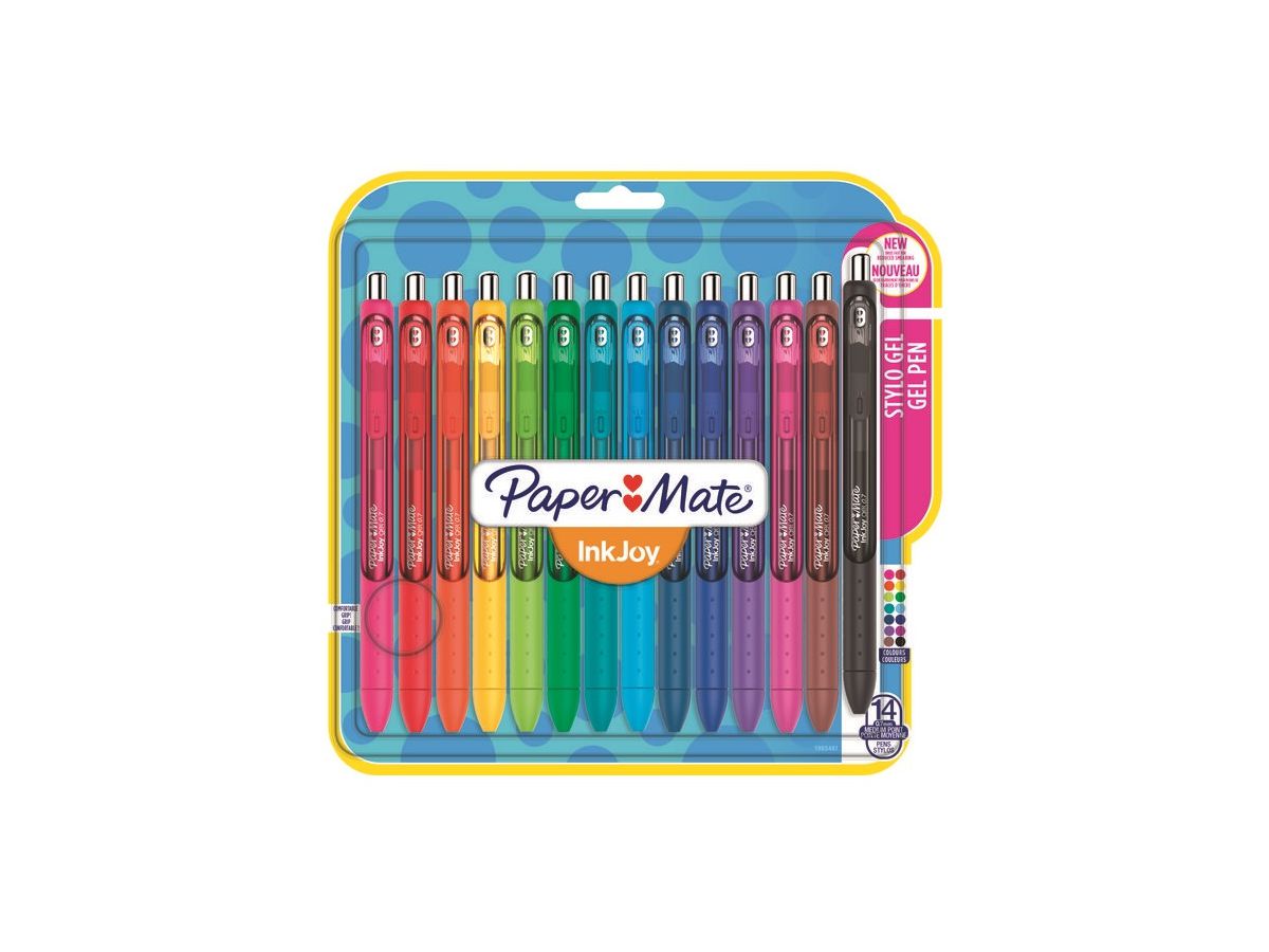 PAPERMATE InkJoy Gel Fun M 1985481 14 colori ass. (3501179854816)