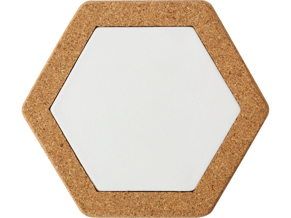 I AM CREATIVE Sottovaso di sughero, hexagon 5000.48 19 x17 cm (7611983205059)