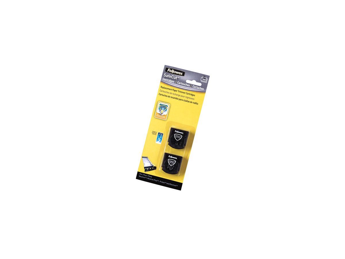 FELLOWES SafeCut lames 5411401 coupe droite 2 pcs (0043859554799)
