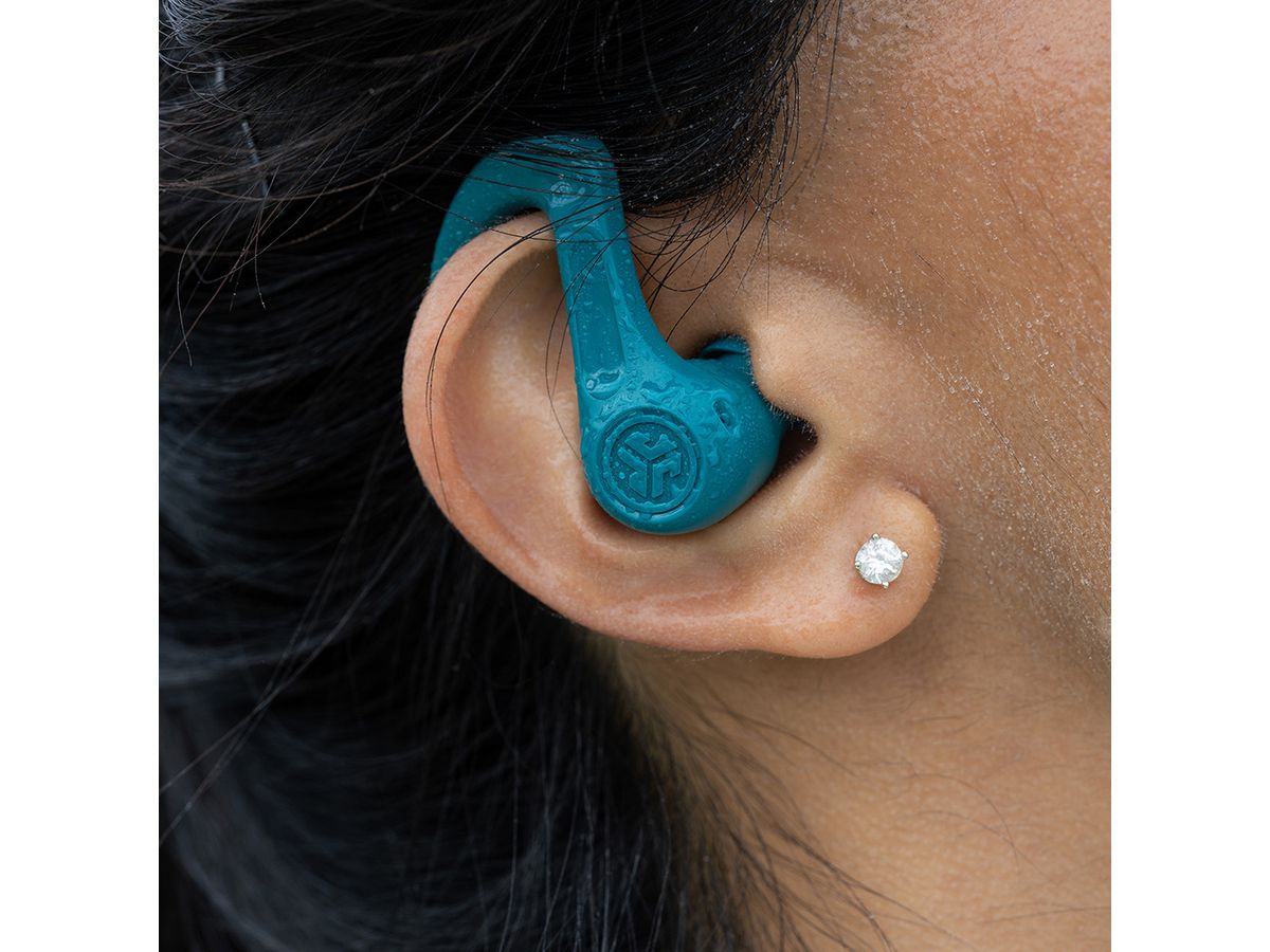 JLAB JBuds Sport ANC 4 Earbuds IEUEBJBSPTANCRTEL84 True Wireless, Teal (0810119072191)
