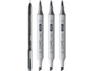 COPIC Marker Ciao Shade Set 22075422 Dark Cool Gray 4 pièces (4013695268071)