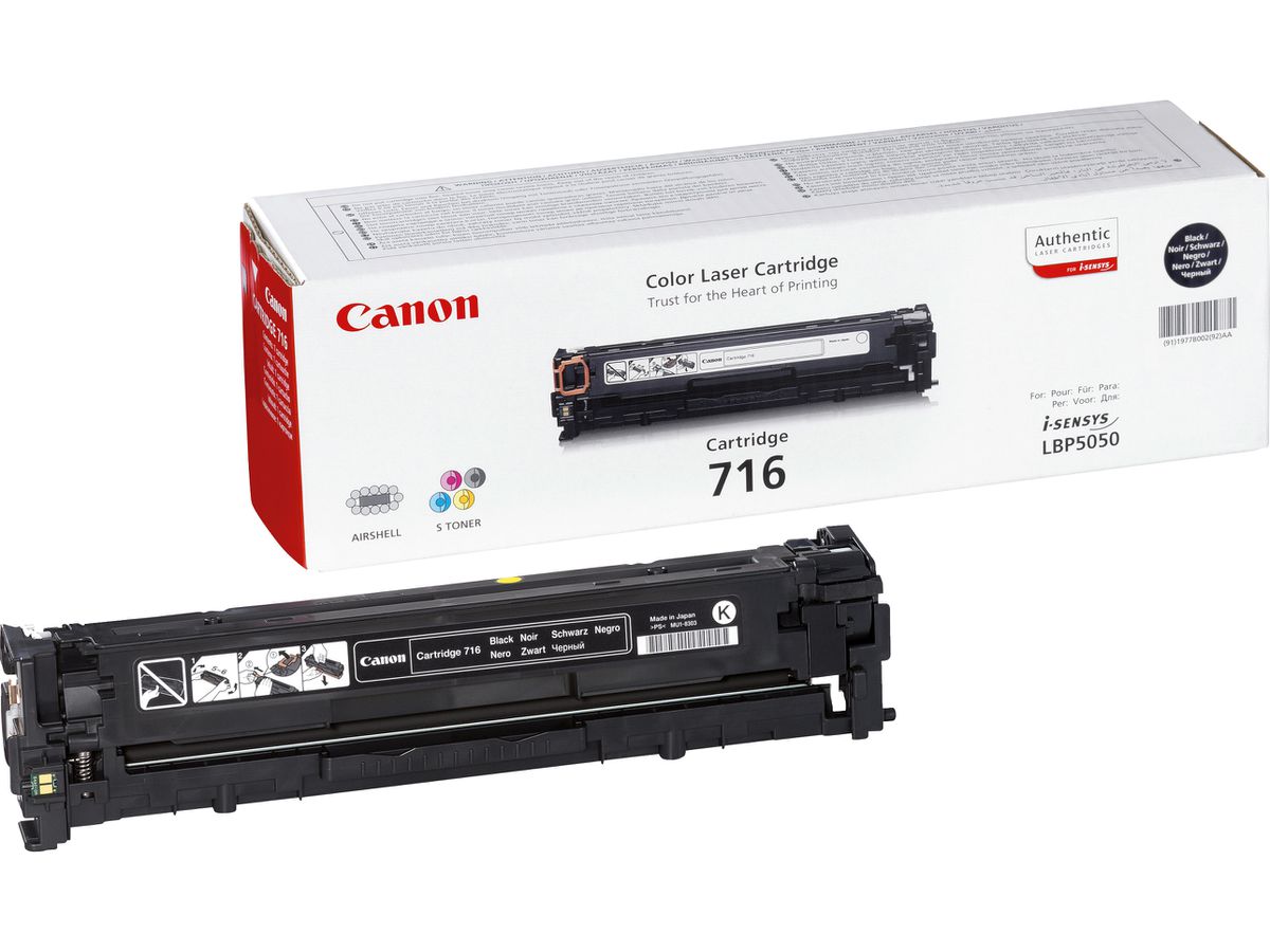 CANON Toner-Modul 716 schwarz 1980B002 LBP 5050 2300 Seiten (4960999610955)