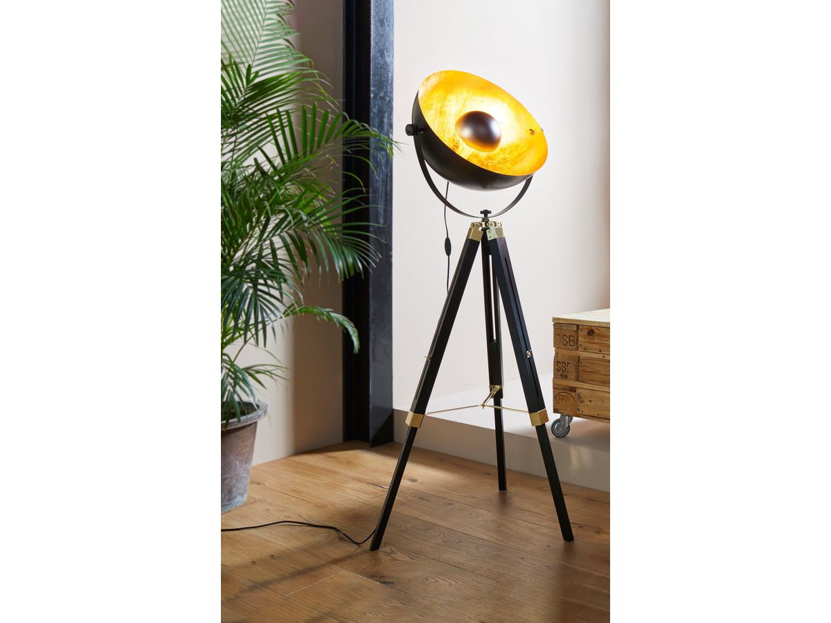 EGLO Lampada a stelo COVALEDA 49618 nero (9002759496180)