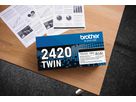 BROTHER Toner Twin Pack nero TN-2420TWIN HL-L2350/2370 2x3000 pagine (4977766812764)